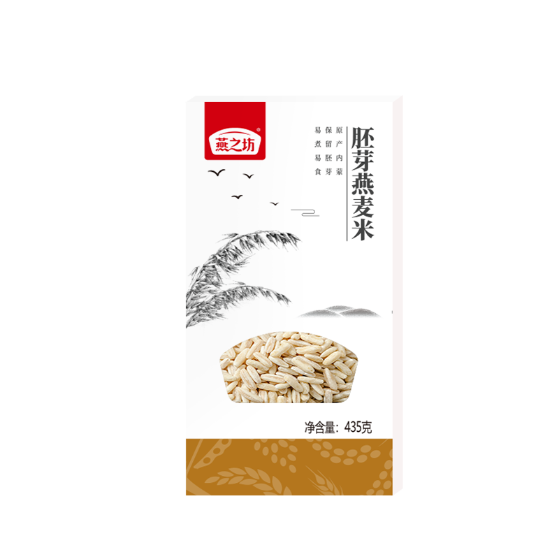 燕之坊 435g*20盒/件 燕之坊胚芽燕麦米435g/袋  （单位：袋） 燕之坊胚芽燕麦米435g/袋