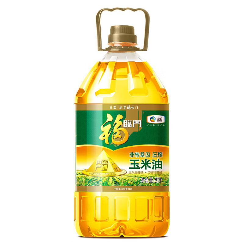 福临门 5L 中粮福临门黄金产地玉米油5L  （单位：桶） 中粮福临门黄金产地玉米油5L