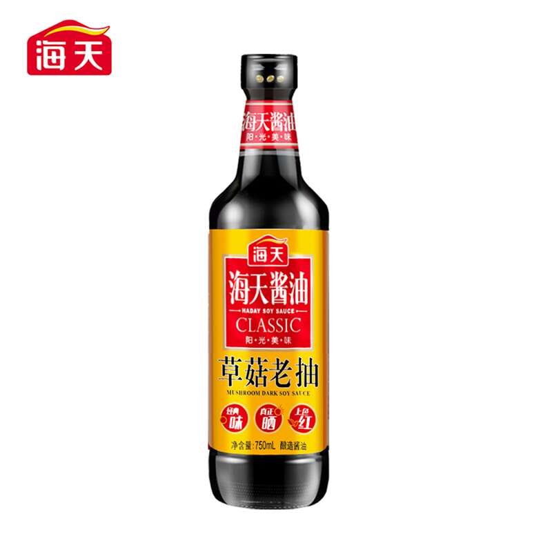 海天（HTDZ） 750mL 海天草菇老抽750mL（中华老字号）  （单位：瓶） 海天草菇老抽750mL（中华老字号）
