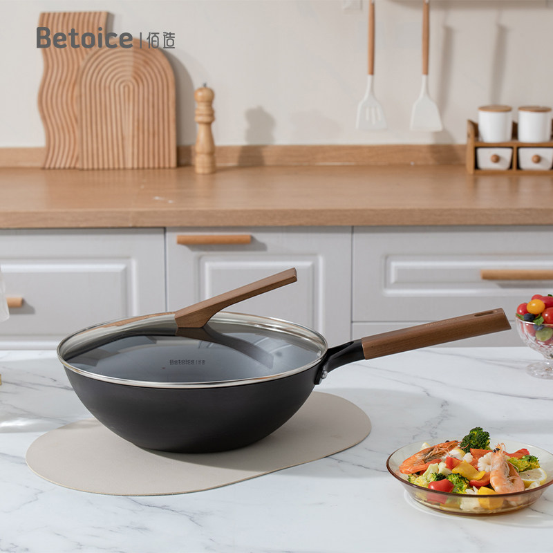 佰造 BZ-FC516 佰造佰味极铁无涂层炒锅家用老是电磁炉燃气灶专用不粘锅炒锅BZ-FC516  （单位：个） 佰造佰味极铁无涂层炒锅家用老是电磁炉燃气灶专用不粘锅炒锅BZ-FC516