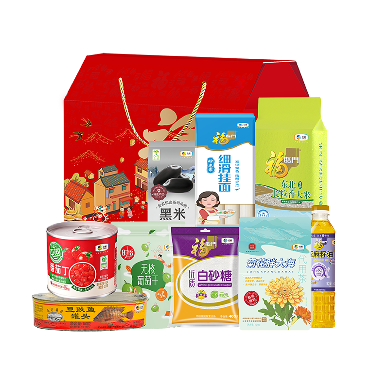 中粮 2903g+400ml 2025中粮家宴营养家通用大礼包A型  （单位：盒） 2025中粮家宴营养家通用大礼包A型