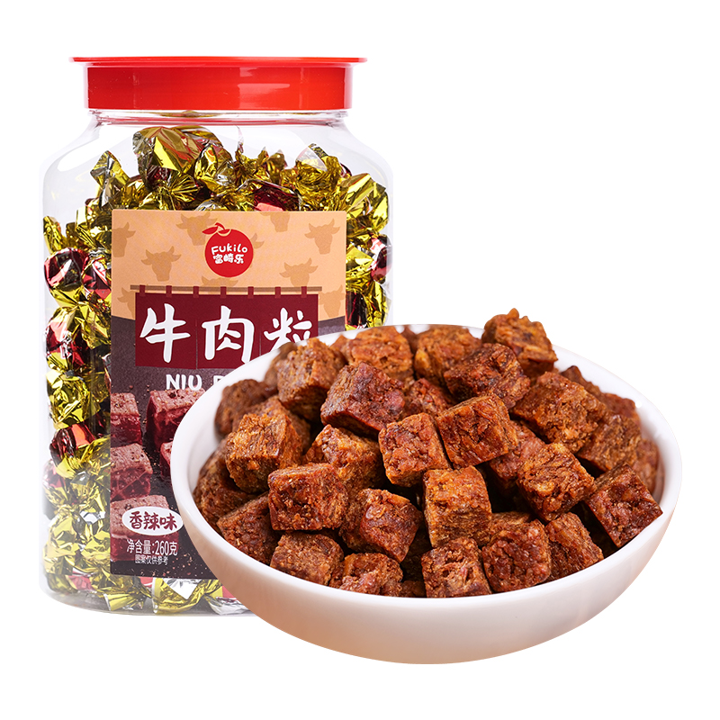 富崎乐（FUKILO） 260g*1罐 富崎乐香辣味牛肉粒 260g/罐 1罐装  （单位：罐） 富崎乐香辣味牛肉粒 260g/罐 1罐装