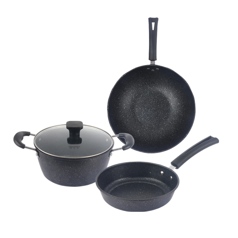 斯密欧(SEMREO) MR-602 斯密欧SEMREO彼得曼麦饭石三件套MR-602  （单位：pcs） 斯密欧SEMREO彼得曼麦饭石三件套MR-602