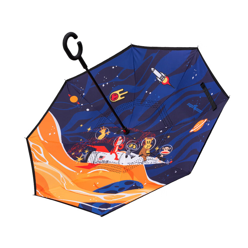 大嘴猴 PFU058 大嘴猴（Paul Frank）太空漫游反向伞-PFU058  （单位：把） 大嘴猴（Paul Frank）太空漫游反向伞-PFU058
