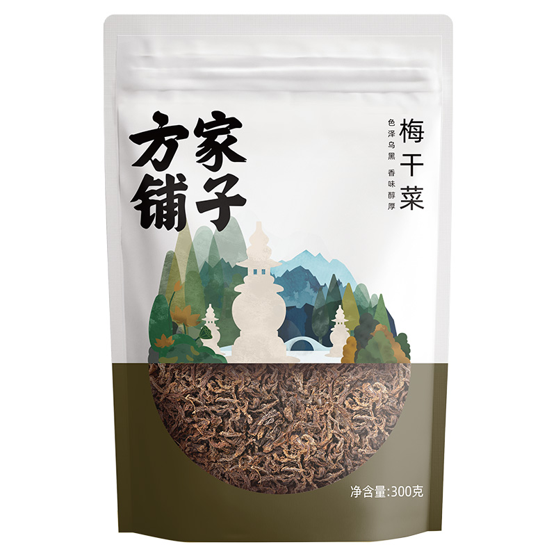 方家铺子 300g 【方家铺子】梅干菜300g/袋装  （单位：袋） 【方家铺子】梅干菜300g/袋装