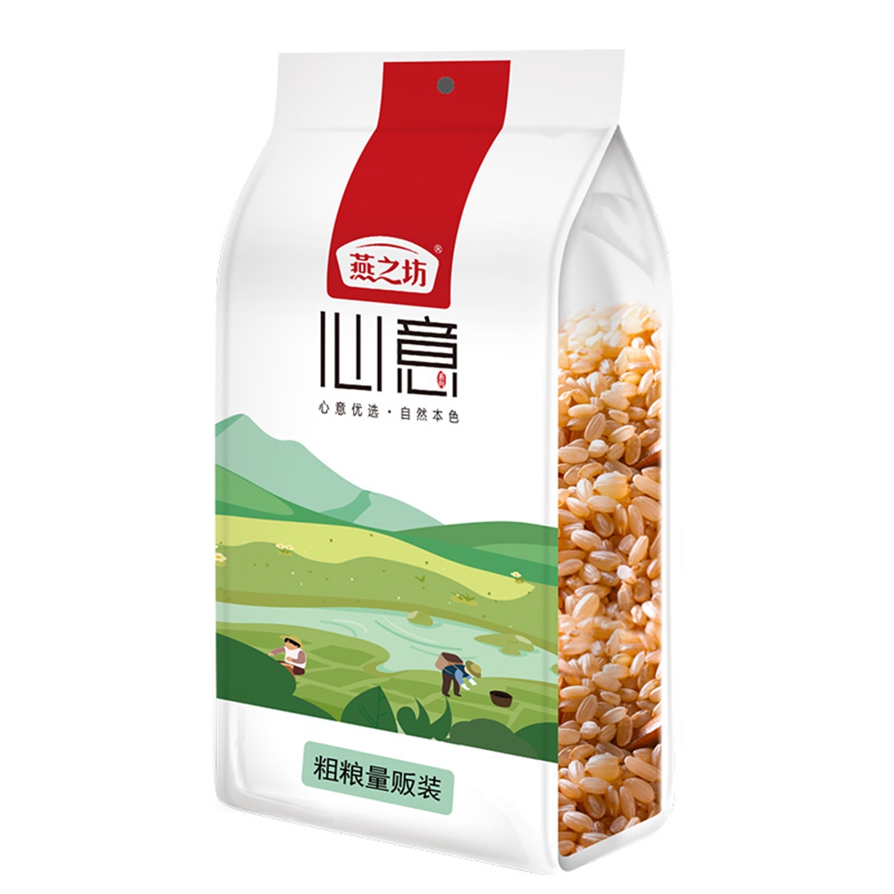 燕之坊 1kg*12袋/件 燕之坊糙米1kg/袋  （单位：袋） 燕之坊糙米1kg/袋