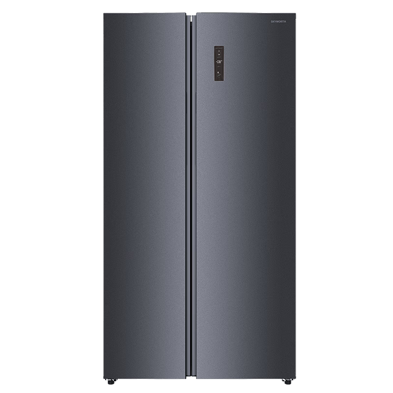 创维 BCD-553WKPSC_星耀灰 创维（Skyworth）553升对开门冰箱双门大容量净味冰箱BCD-553WKPSC_星耀灰  （单位：台） 创维（Skyworth）553升对开门冰箱双门大容量净味冰箱BCD-553WKPSC_星耀灰