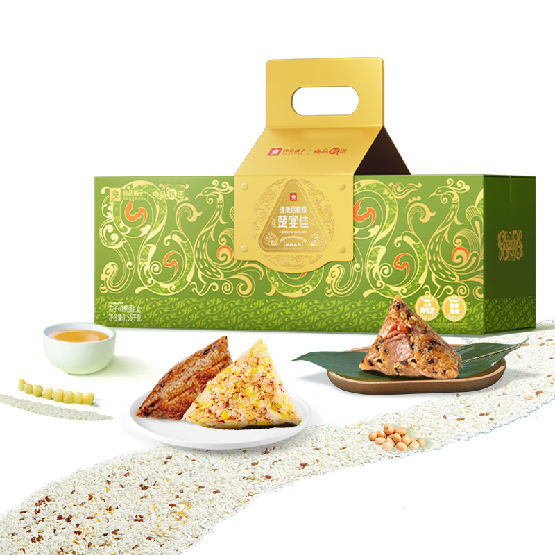 良品铺子 1560g 良品铺子 健康粗粮粽&middot;楚宴佳1560g  （单位：盒） 良品铺子 健康粗粮粽&middot;楚宴佳1560g
