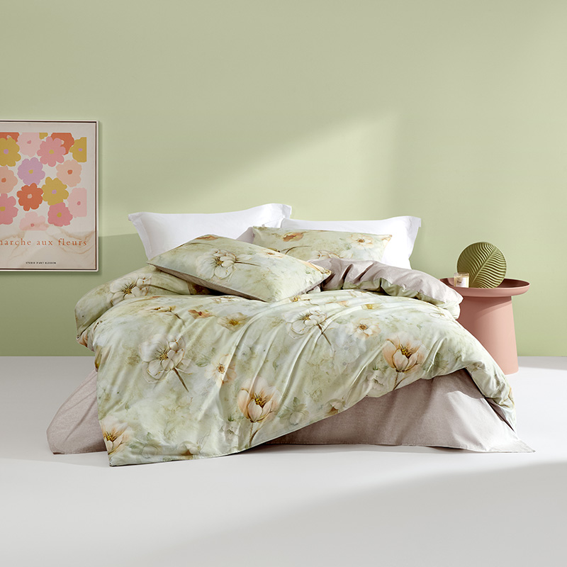 罗莱家纺LOVO 200*230 罗莱 花影清漾全棉四件套200*230  （单位：套） 罗莱 花影清漾全棉四件套200*230