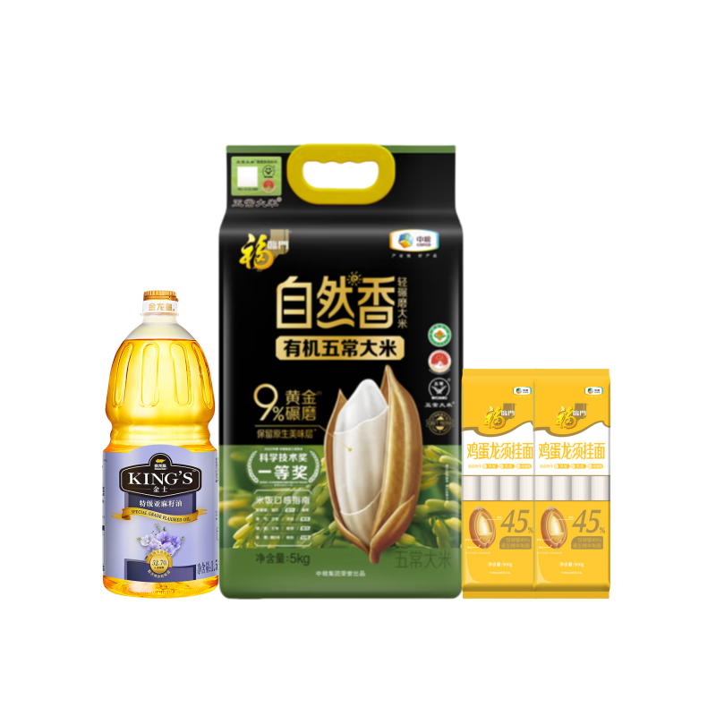 福临门 6.8kg+1.5L 福临门/金龙鱼 米面油 组合6.8kg+1.5L  （单位：套） 福临门/金龙鱼 米面油 组合6.8kg+1.5L