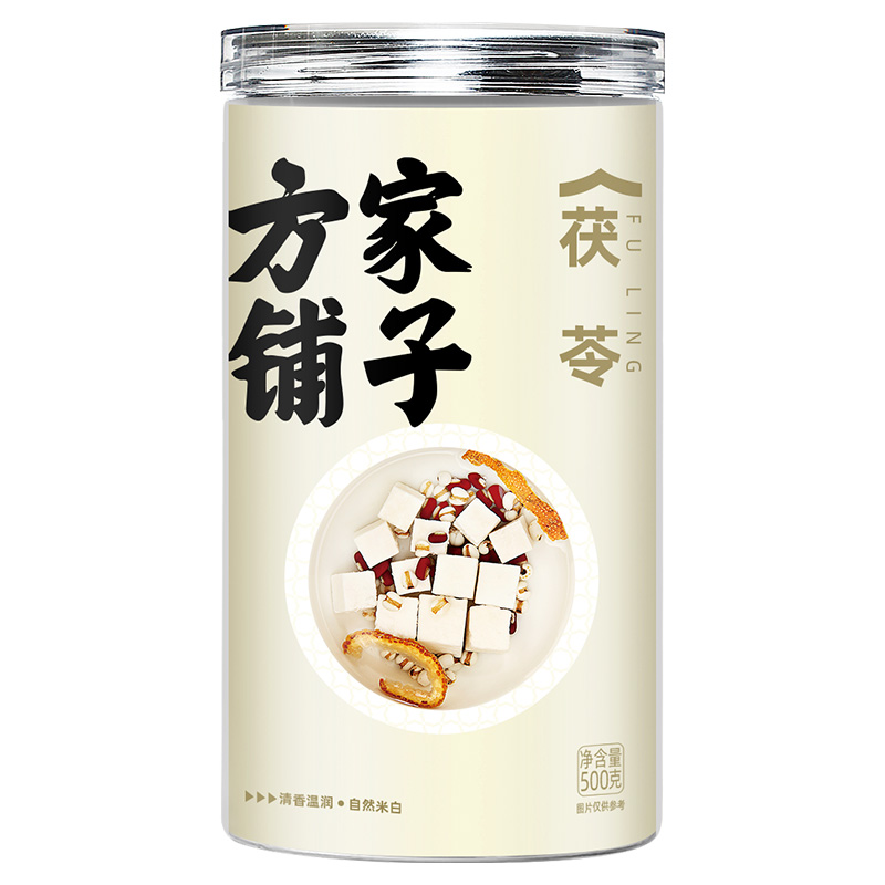 方家铺子 500g 【方家铺子】FZ-茯苓500g/瓶装（中）  （单位：瓶） 【方家铺子】FZ-茯苓500g/瓶装（中）