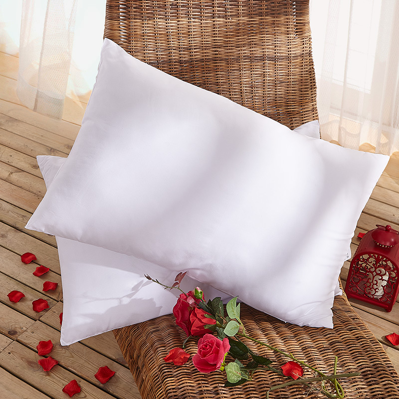 罗莱家纺LOVO 面料：100%聚酯纤维（防螨抗菌） 填充：100%聚酯纤维 规格：47*73cm ，600g*2 罗莱舒眠安睡柔丝对枕  （单位：个） 罗莱舒眠安睡柔丝对枕