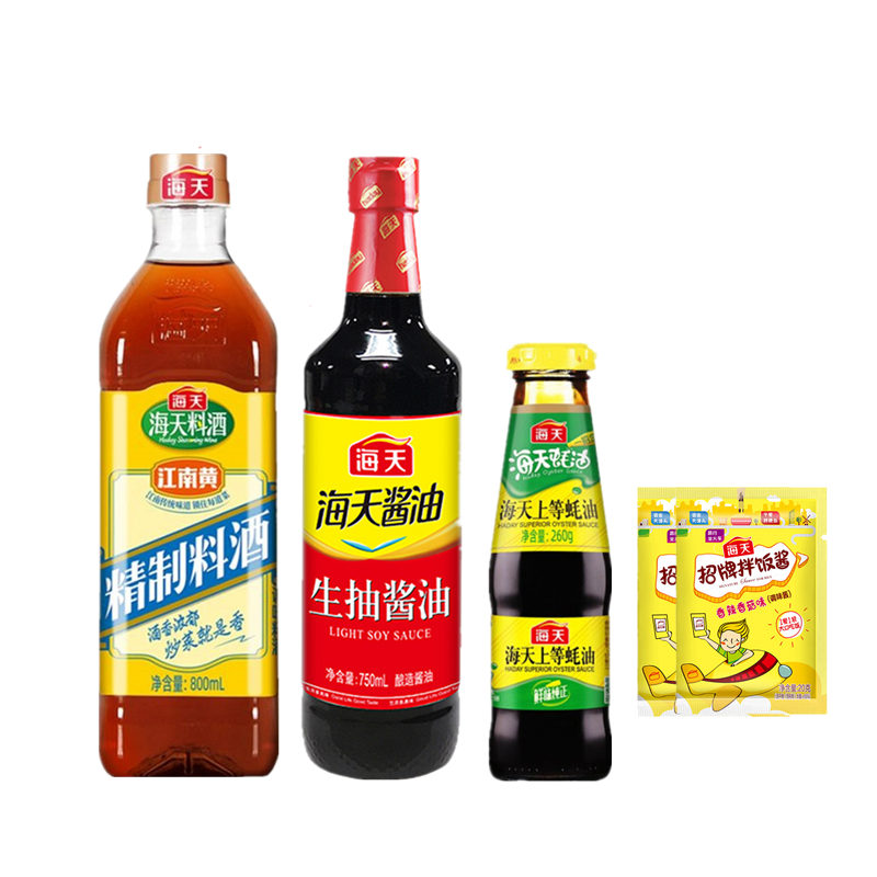 海天（HTDZ） 组合装 海天四季平安调味组合套装1850款(中华老字号）  （单位：套） 海天四季平安调味组合套装1850款(中华老字号）