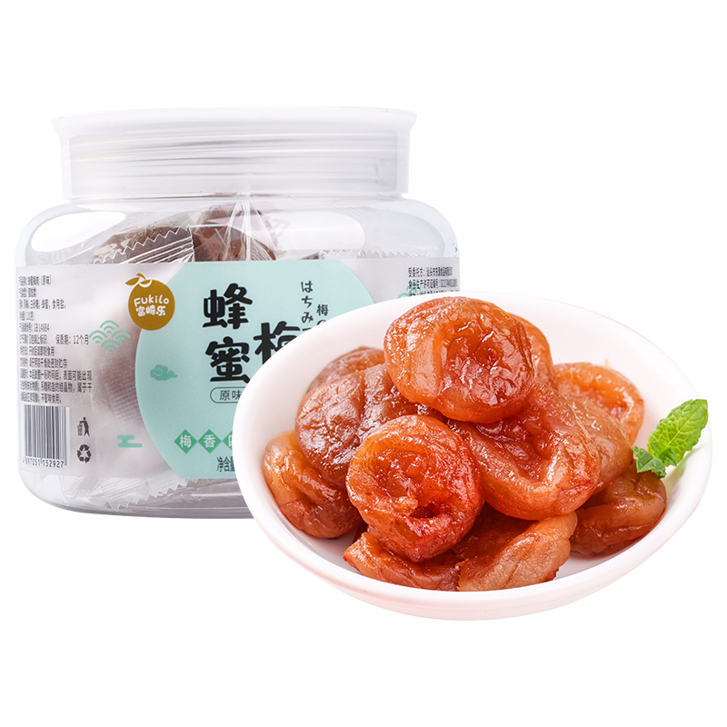 富崎乐（FUKILO） 110g*2罐 富崎乐蜂蜜梅肉（原味）110g/罐 2罐装  （单位：罐） 富崎乐蜂蜜梅肉（原味）110g/罐 2罐装