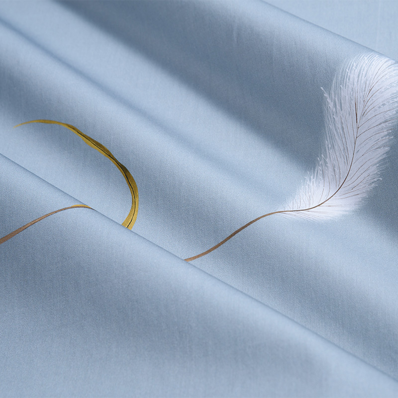 水星家纺（MERCURY） 123004 水星家纺全棉抗菌四件套&mdash;倩影摇曳 200cm&times;230cm  （单位：套） 水星家纺全棉抗菌四件套&mdash;倩影摇曳 200cm&times;230cm