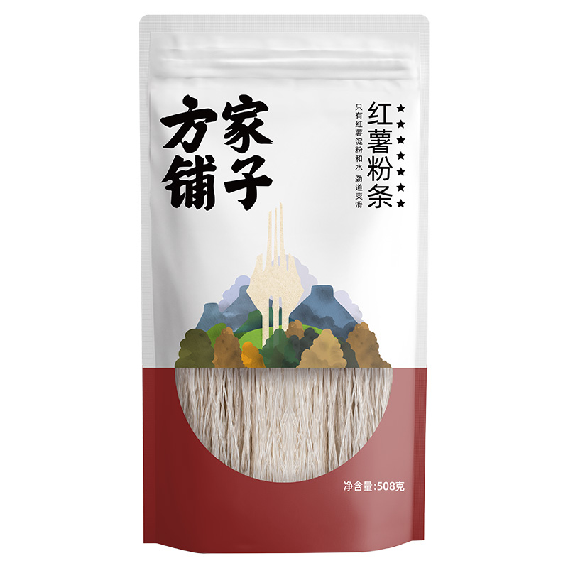 方家铺子 508g 【方家铺子】红薯粉条508g/袋装  （单位：袋） 【方家铺子】红薯粉条508g/袋装