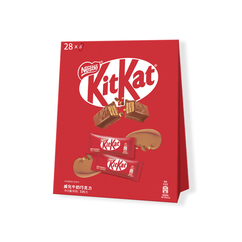 雀巢 牛奶28枚 雀巢 奇巧威化牛奶巧克力 28枚分享装  （单位：盒） 雀巢 奇巧威化牛奶巧克力 28枚分享装