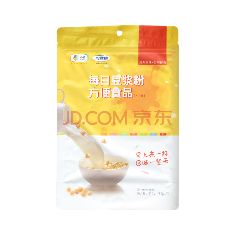 可益康 210g 可益康每日豆浆粉210g  （单位：盒） 可益康每日豆浆粉210g