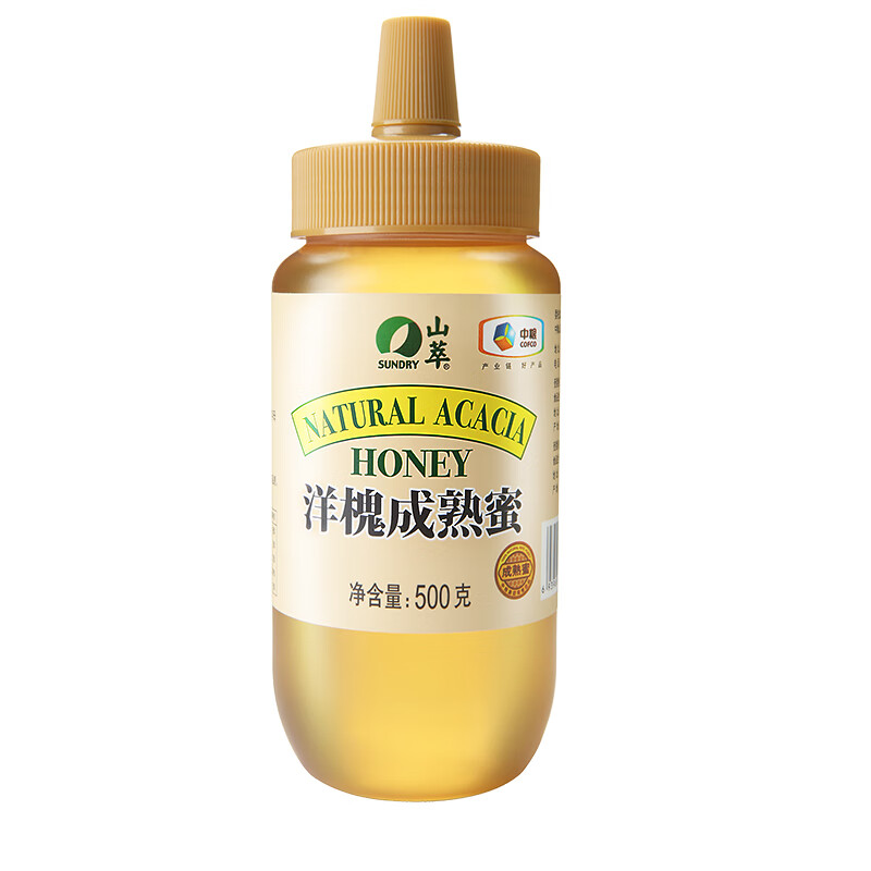 山萃 500g 山萃洋槐成熟蜜500g  （单位：瓶） 山萃洋槐成熟蜜500g