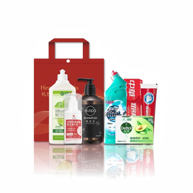 蔬果园（SUKGARDEN） 25XJ795 SukGarden蔬果园 自然堂甄选套装-25XJ795个护清洁综合组合员工福利伴手礼品礼袋-25XJ795  （单位：套） SukGarden蔬果园 自然堂甄选套装-25XJ795个护清洁综合组合员工福利伴手礼品礼袋-25XJ795