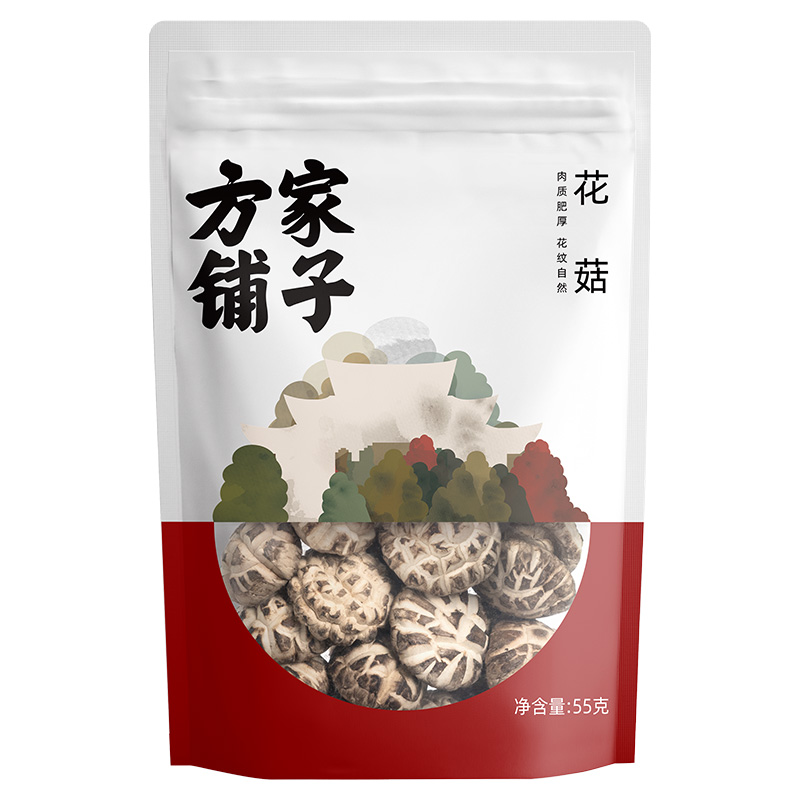 方家铺子 55g 【方家铺子】花菇55g/袋装  （单位：袋） 【方家铺子】花菇55g/袋装