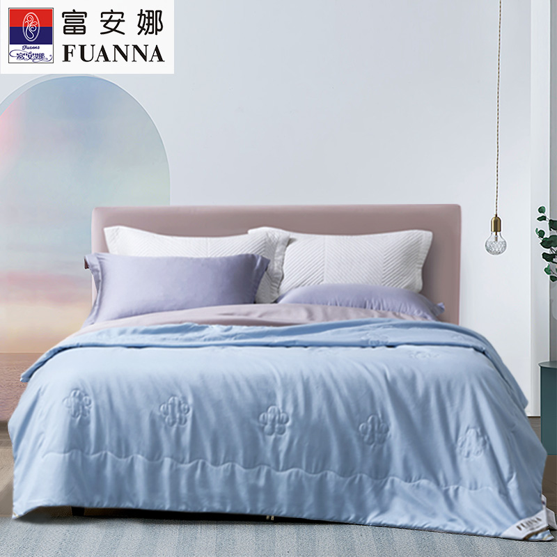富安娜 203*229cm(400g) 富安娜富安娜锦柔纯蚕丝被203*229cm(400g)  （单位：床） 富安娜富安娜锦柔纯蚕丝被203*229cm(400g)